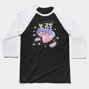 Kawaii Food - Strawberry Baseball T-Shirt